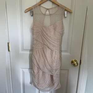 En Créme bodycon dress